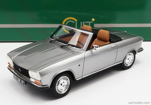 Cult-Scale Models - Peugeot 304 Cabriolet 1973 Silver Met