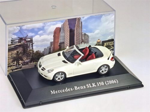 DeAgostini - 1:43 Mercedes-Benz SLK-350, 2006, white - The Great Memorable cars in Mexico - DeAgostini