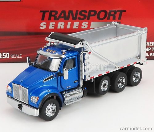 Dm-Models - Kenworth T880S Truck Cassone Ribaltabile 4-Assi 1990 Blue