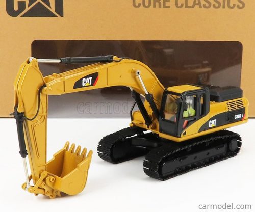 Dm-Models - Caterpillar Cat330D Escavatore Cingolato - Tractor Hydraulic Excavator Scraper Yellow Black