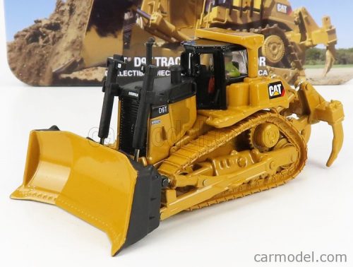 Dm-Models - Caterpillar Catd9T Ruspa Cingolata - Scraper Type Tractor Yellow Black