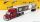 Dm-Models - Peterbilt 579 Truck With Cat Mural Trailer 2011 Red Met Silver