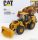 Dm-Models - Caterpillar Cat966M Ruspa Gommata - Scraper Tractor Wheel Loader Yellow Black