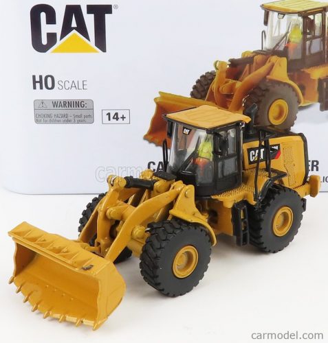 Dm-Models - Caterpillar Cat966M Ruspa Gommata - Scraper Tractor Wheel Loader Yellow Black