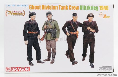 Dragon Armor - Figures Soldati - Soldiers Military Tank Crew Ghost Division 1940