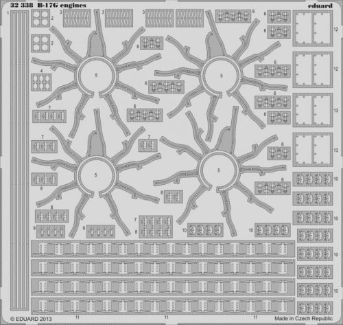 Eduard - B-17G Engines for Hk Models