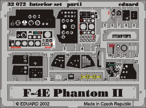 Eduard - F-4E Phantom Interior for Tamiya