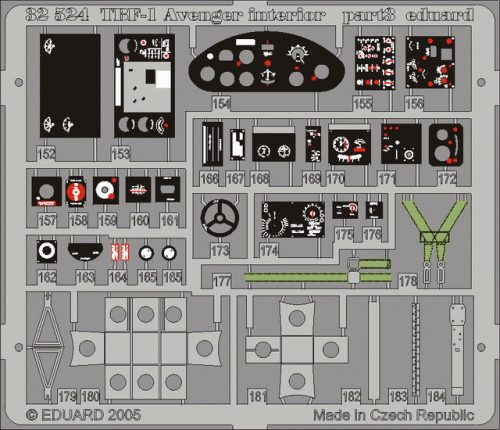 Eduard - TBF-1 Avenger Interior