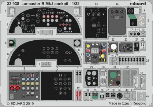 Eduard - Lancaster B Mk.I Cockpit for Hk Model