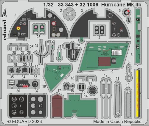 Eduard - Hurricane Mk.IIb 1/32 REVELL