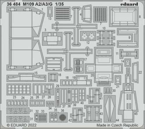 Eduard - M109 A2/A3/G 1/35