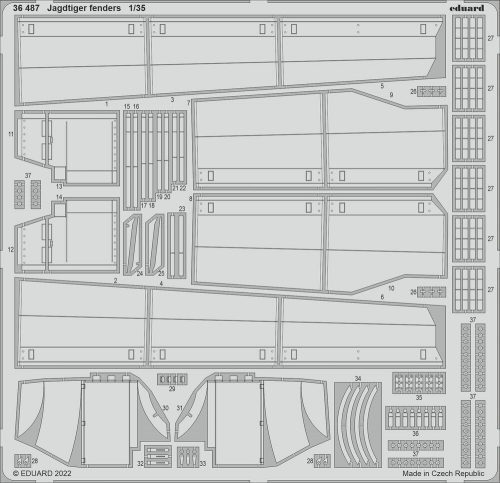 Eduard - Jagdtiger fenders