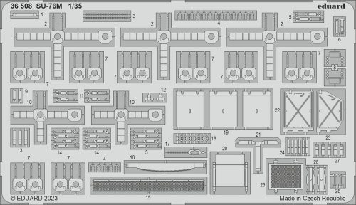 Eduard - SU-76M 1/35 ZVEZDA