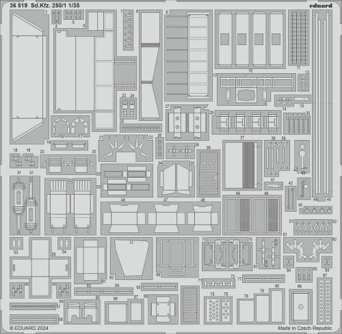 Eduard - Sd.Kfz. 250/1 1/35