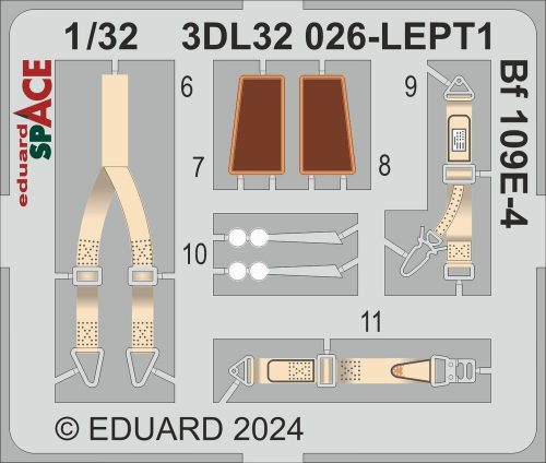 Eduard - Bf 109E-4 SPACE 1/32