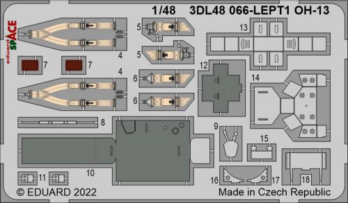 Eduard - OH-13 SPACE 1/48