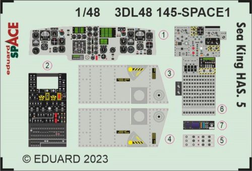 Eduard - Sea King HAS.5 SPACE 1/48 AIRFIX