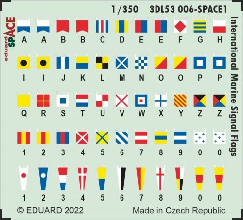 Eduard - International Marine Signal Flags SPACE for