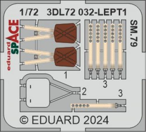 Eduard - SM.79 SPACE  ITALERI