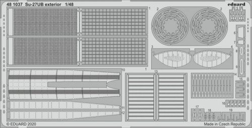 Eduard - Su-27UB exterior for Kitty Hawk