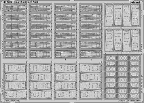 Eduard - SR-71A engines for REVELL