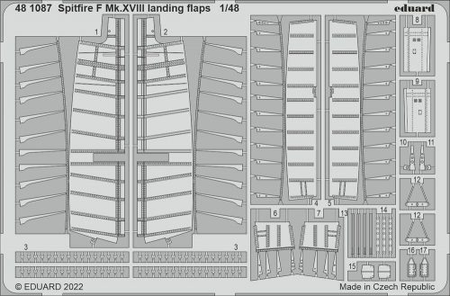 Eduard - Spitfire F Mk.XVIII landing flaps