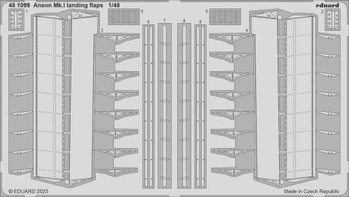Eduard - Anson Mk.I landing flaps 1/48 for AIRFIX