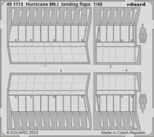 Eduard - Hurricane Mk.I landing flaps 1/48 HOBBY BOSS