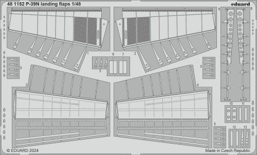 Eduard - P-39N landing flaps