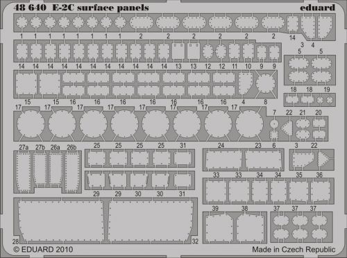 Eduard - E-2C surface panels for Kinetic