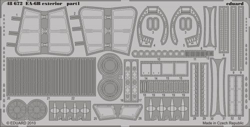 Eduard - EA-6B exterior for Kinetic