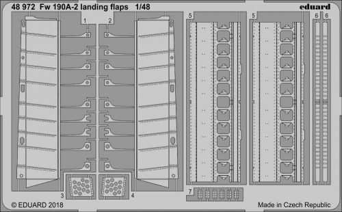 Eduard - Fw 109A-2 landing flaps for Eduard