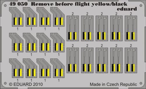 Eduard - Remove before flight - yellow/black