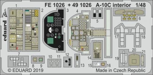 Eduard - A-10C interior for Italeri