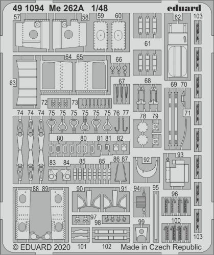 Eduard - Me 262A for Hobby Boss