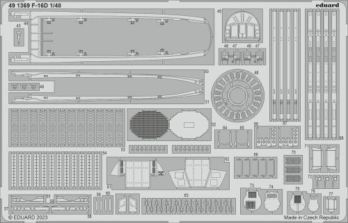 Eduard - F-16D Block 30 1/48 KINETIC