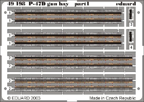 Eduard - P-47D Thunderbolt gun bay for Tamiya