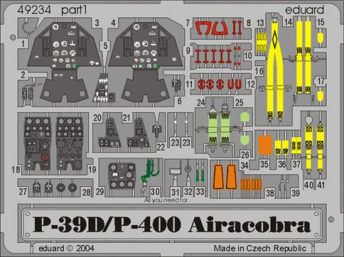 Eduard - P-39D/P-400 Airacobra for Eduard