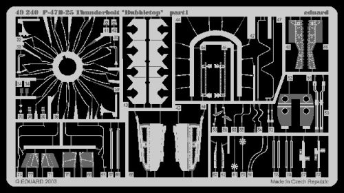 Eduard - P-47D-25 Thunderbolt Bubbletop for Tamiya