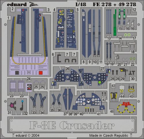 Eduard - F-8E Crusader for Hasegawa