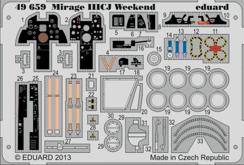 Eduard - Mirage IIICJ 1/48 Weekend for Eduard