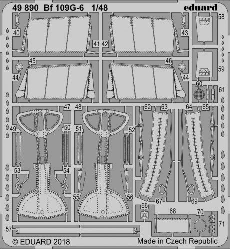 Eduard - Bf 109G-6 for Tamiya