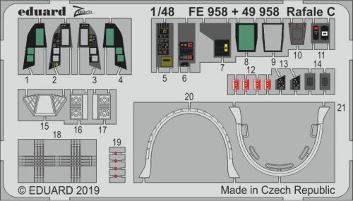 Eduard - Rafale C interior for Revell