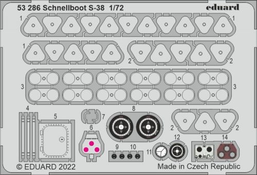 Eduard - Schnellboot S-38 for FORE HOBBY