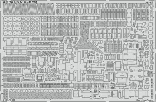 Eduard - USS Nimitz CVN-68 part 1 1/350 TRUMPETER