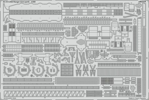 Eduard - USS Ranger CV-4 part 3 1/350