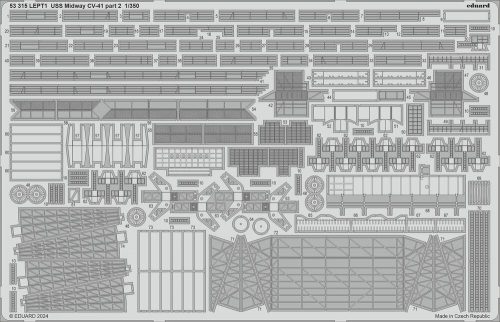 Eduard - USS Midway CV-41 part 2 0 TRUMPETER