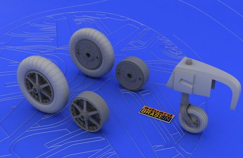 Eduard - Bf 109E wheels for Eduard