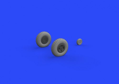 Eduard - Spitfire Mk.IX wheels 4spoke w/pattern for Tamiya