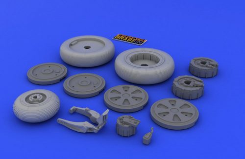 Eduard - MiG-21 wheels for Eduard